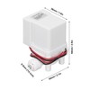 1/4 Inch PE Pipe Electric Solenoid Valve DC 24V Diaphragm