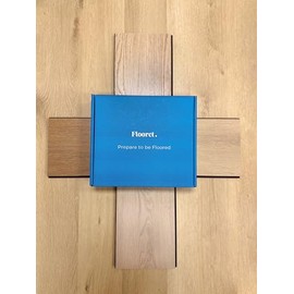 Flooret Laminate Flooring Arista 7" Bestsellers Sample Kit | 4 Pieces of 12" Cut Samples from Real Planks | DIY Click Installation, AC5 Scratch Rating Wear Layer