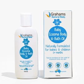 Grahams Baby Eczema Body and Bath Oil 100mL