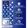 Jerusalem Candles Havdalah Candle - Braided Blue and White -