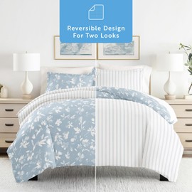 Linen Market Duvet Cover King Size - Experience Hotel-Like Comfort with Unparalleled Softness, Exquisite Prints & Solid Colors for a Dreamy Bedroom – King Duvet Cover Set with 2 Pillow Shams