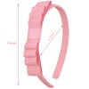 7Rainbows Rose Pink Toddler Headband Knotted Bow Headband for Girls
