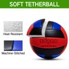 YDDS Tetherball Set, Replacement Tether Ball with Carabiner, Ball Pump