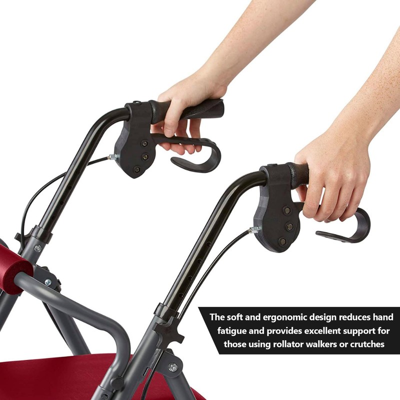Rollator Hand Grip for Rolling Walker Replacement - Mobility Disabled