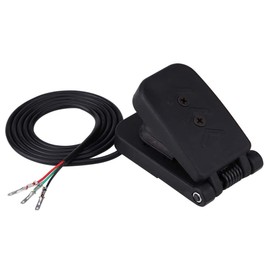 Variable Speed Pedal Electric Throttle Pedal Foot Switch Accessory,Black Plastic ATV Foot Accelerator Throttle Speed Control Brake Pedal