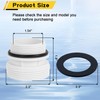 4560 pool Hose Adapters Kit 1 1/2 pvc fittings Compatible