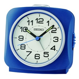 Seiko QHE194L Analogue Clock Blue