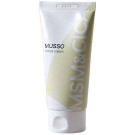 Musso Centella asiatica MSM dietary sulfur active cream, 1 unit, 120ml / 무쏘 병풀MSM 식이유황 액티브 크림, 1개, 120ml
