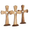 Juvale Wooden Cross Table Centerpieces - Baptism Decorations & Baptism