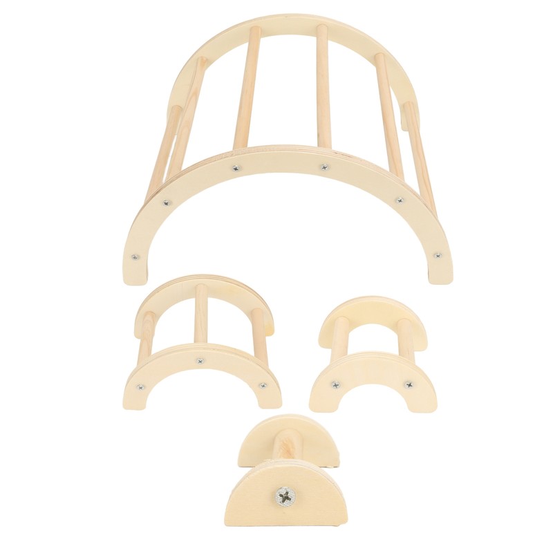 Chick Perch Paw Grinding Stable Structure Arch Shape Wooden Chicken