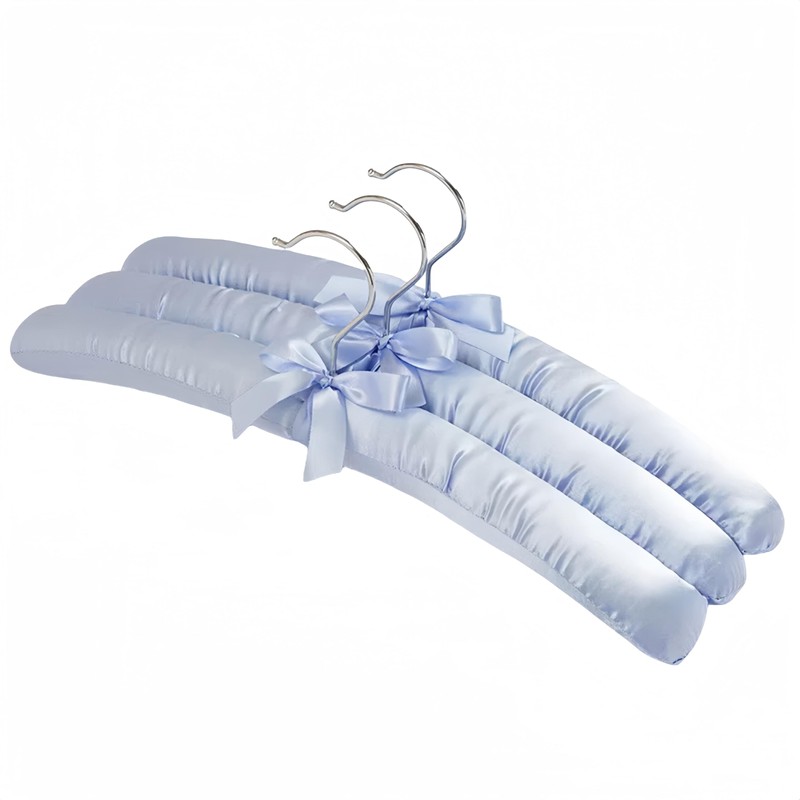 Padded Hangers for Women Clothing Satin Hangers Non Slip Padded
