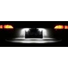 LED number plate light without error message with E-mark, registration
