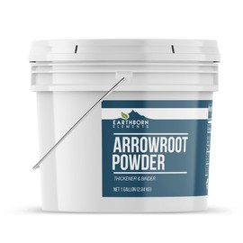 Earthborn Elements Arrowroot Powder 1 Gallon, Thickener & Binder, Corn Starch Alternative