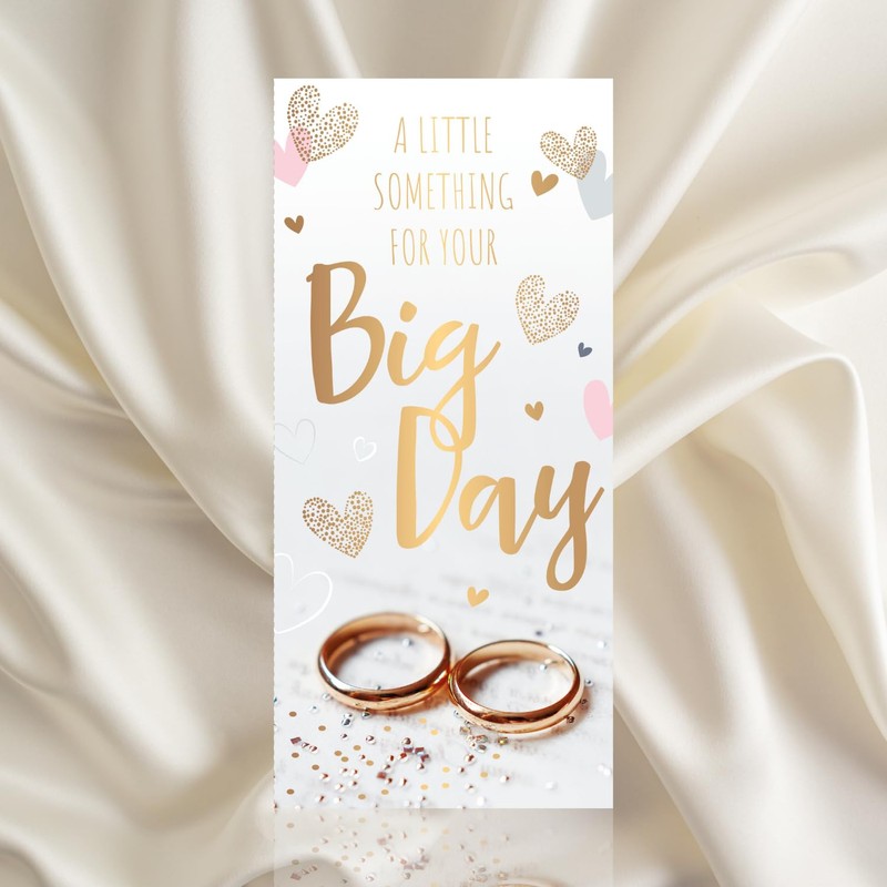 Wedding Day Money Wallet, Something for Your Big Day, Rings