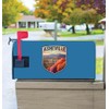 Asheville North Carolina Design D Souvenir Magnetic Mailbox Cover