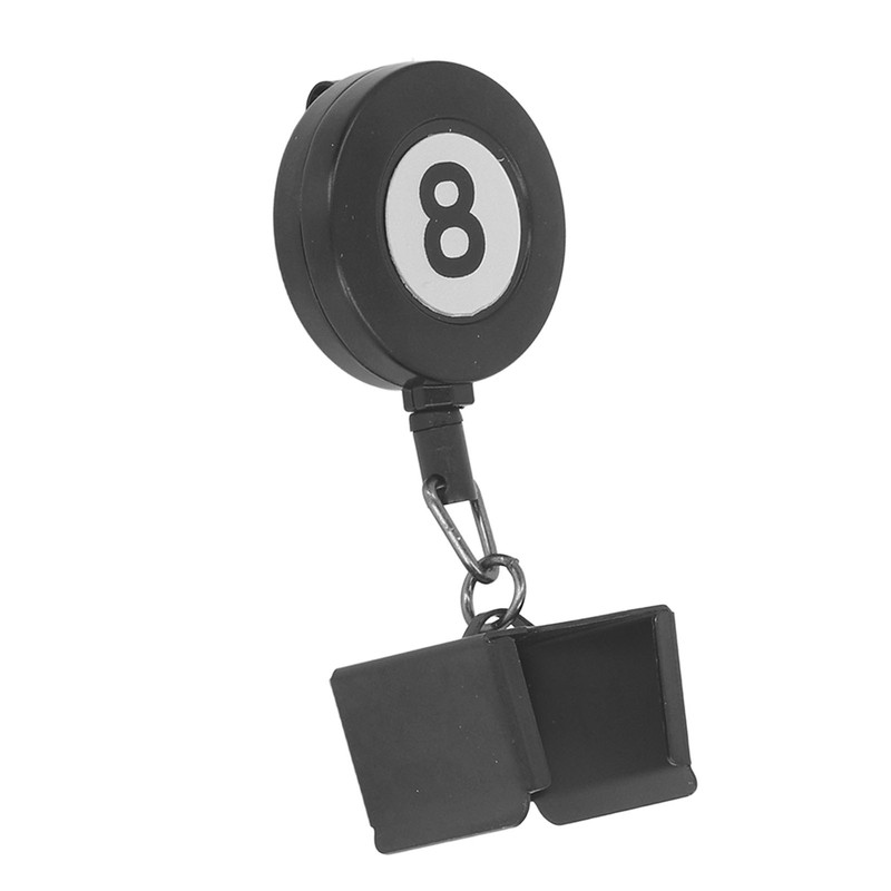 Billiard Cue Chalk Holder Metal Retractable Pocket Pool Cue Chalk