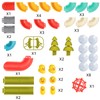 SOCBTNSO 38 PCS Duck Slide Toys, Bath Toys for Kids