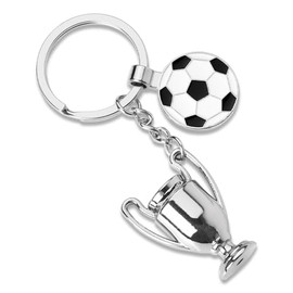 Soccer Keychain for Men Women Soccer Birthday Gifts for Boys Girls Soccer Party Favors for Teens Soccer Accessories for Kids Soccer Players Coach Lovers Gifts for Soccer Coach Appreciation Gift
