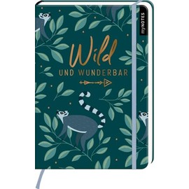 myNOTES Notizbuch A5: Wild und wunderbar: Notebook medium, gepunktet | Für Ideen und Pläne: Ideal als Bullet Journal oder Tagebuch