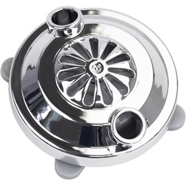 Generic Pipeless Magnetic Jet Head 4 Pin Portable Jet Spa Replacement for Bathtub, Pedicure Chair, SPA Tub, Head Spa Equipment (Silver), WF30A-silver