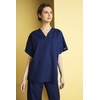 Cherokee Originals Unisex V-Neck Scrubs Shirt, Navy, Large
