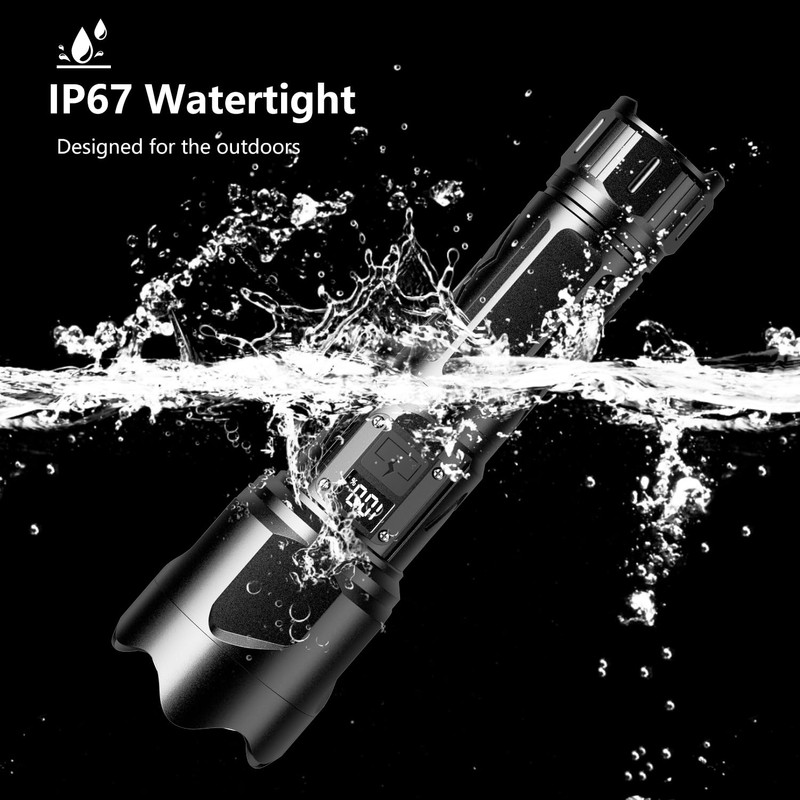 Led Torch with Camping Light 30000 High Lumens,7 Lighting Modes