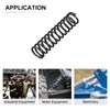 DTGN 1.2x10x40mm(DxODxL) Compression Spring - 20Pack - Good for Machinery