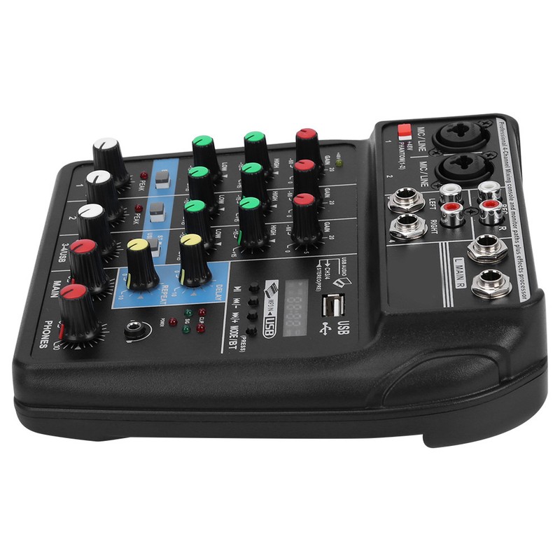 Professional Audio Mixer Sound Board Console System Stage Stereo Mixer