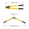 QWORK Hardened Cable Cutter, 18" Heavy Duty Stainless Steel Wire