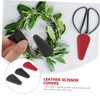 Baluue 3sets Scissor Cover Scissor Cover Hair Cutting Collect Bag