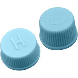 2Pcs Blue Replacement Valve Caps for Car Air Conditioning,Heater Control Valves,Leakproof R134a AC System Charging Port Caps (High and Low Pressure) Valves,Automotive Replacement Heater Control Valves