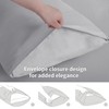 Tifschlaf Pillow Cases 4 Pack - Light Grey Pillowcases Pack