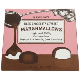 Trader Joes Dark Chocolate Covered Marshmallows - 2