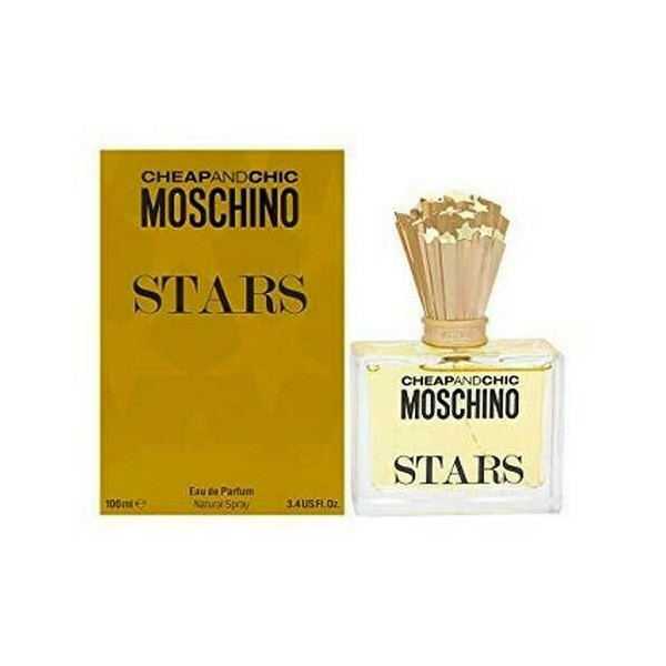 MOSCHINO CHEAP&CHIC STARS EAU DE PARFUM SPRAY WOMEN 3.4 Oz / 100 ml DISCONTINUED