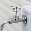 VOANZO Plum Cross Wheel Handle Faucet Switch for Bathroom Kitchen