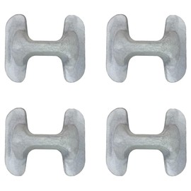 Mytee Products (4 Pack Sea Rail Shipping Container Stacking Cone - Forged Steel - Used Between Containers to Securely Stack Them Vertically