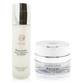 Magislene Blanche Triple Whitening All-in-One 120ml + Magislene Blanche Double Whitening Cream 50ml / 마지스레네 블랑쉬 트리플 화이트닝 올인원 120ml + 마지스레네 블랑쉬 더블 화이트닝 크림 50ml