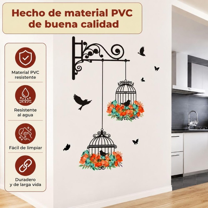 Mebix TRD Vinilo Decorativo de Pared para el Hogar Pegatina