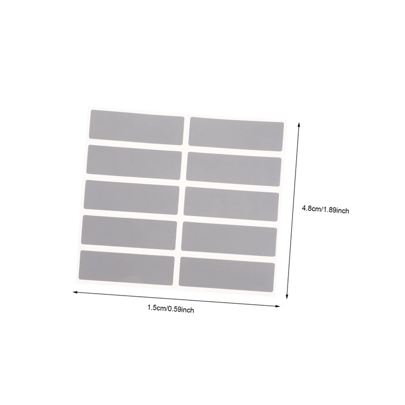 Tofficu 50 Sheets Scratch Off Stickers Educational DIY Cards Scratch