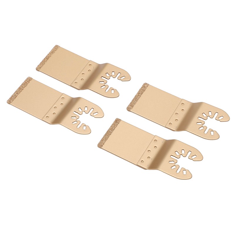 4PCS Oscillating Saw Blade Diamond Cemented Carbide 1.3in Wood Multitool
