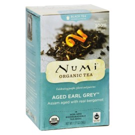 UD_Numi Aged Earl Grey Bergamot Black Tea - 18 Tea Bags - Case Of 6