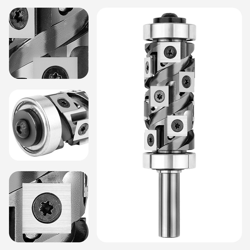 SpeTool Flush Trim Router Bit 1/2 inch Router Bits Shank