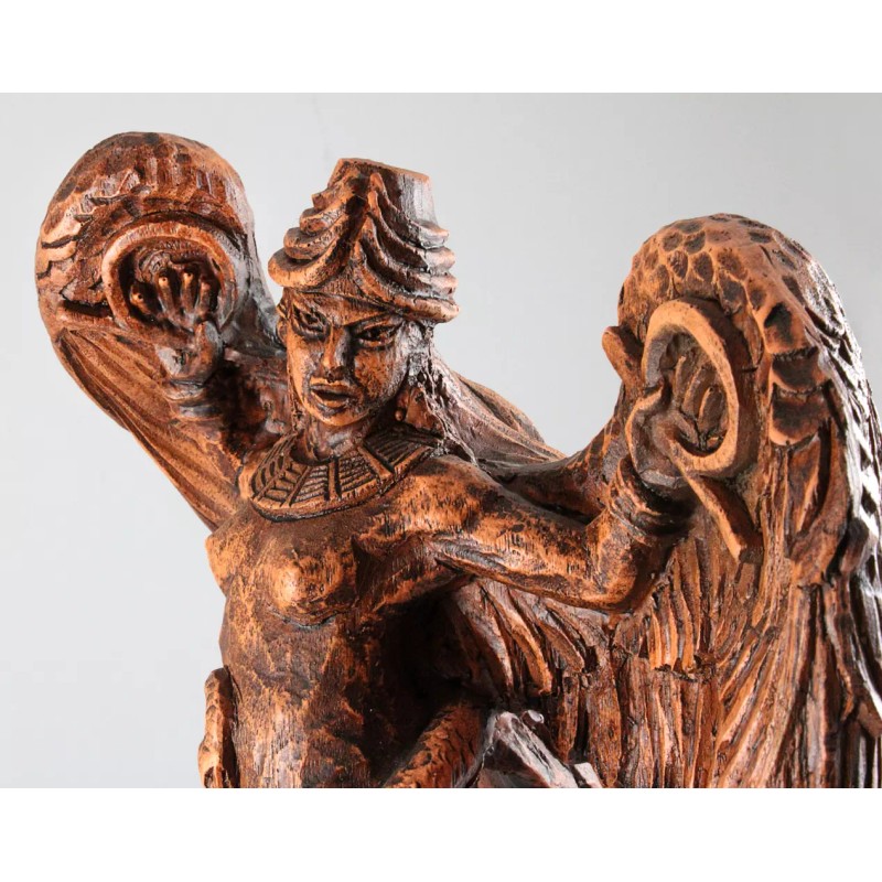 Lilith Statue - Wood Finish - Dryad Design Wicca Pagan