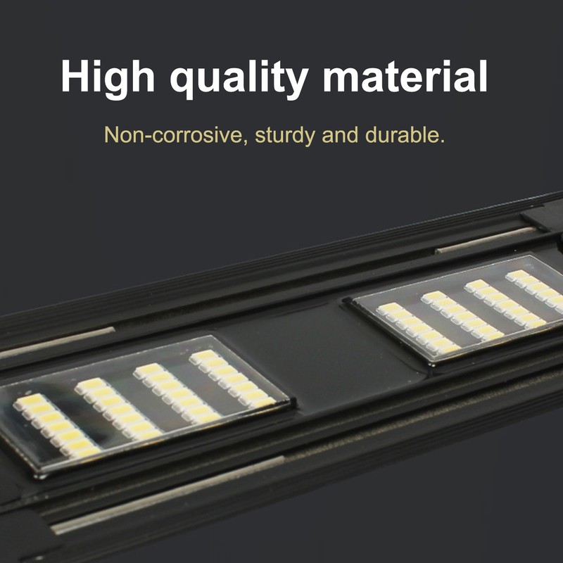LED Full Spectrum Aquarium Light with Brackets Fish Tank Light