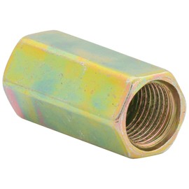 4LIFETIMELINES Steel Brake Line Union, M10 by 1.0 Bubble, 3/16 Inch, 10 per Bag