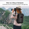 Deco Gear DSLR Camera Backpack, Customizable Compartments for Cameras, Lenses,