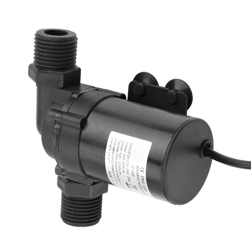 DC Brushless,24V -40℃ ~100℃Mini Hot Water Circulation Boost Pump,Low Noise,Good