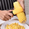 ROARINGWILD Corn Peeler Stainless Steel Corn Cob Remover Stripper Peeler