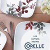 Corelle Kyoto Leaves 16pc, Service for 4, Dinnerware Set, 8