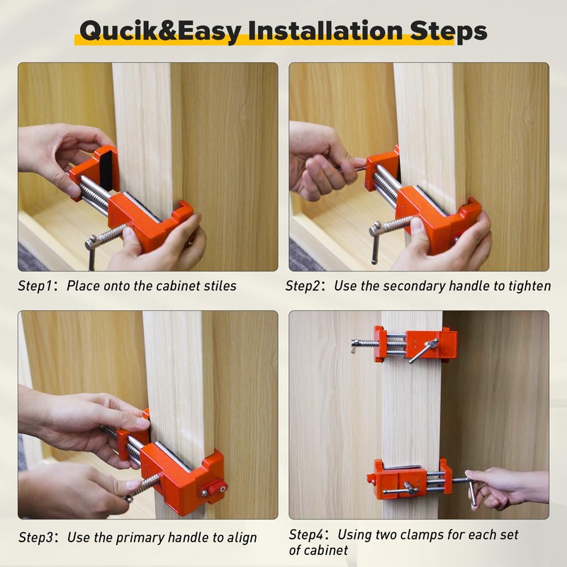Cabinet Clamps, Cabinetry Clamps Cabinet Face Frame Clamps Cabinet Installation